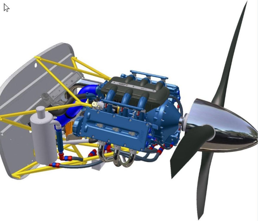 Aircraft engine mounting